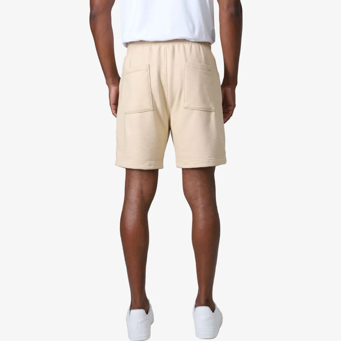 Calças E Bermudas>Basico.com Bermuda Blend Eco Masculina - Bege Avelã
