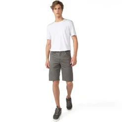 Algodão Egípcio | Calças E Bermudas>Basico.com Bermuda Five Pockets Algodão Egípcio - Cinza