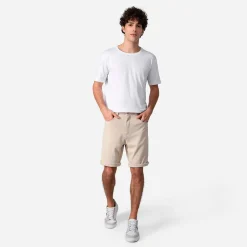Moletons | Moletons>Basico.com Bermuda Sarja Moletom Masculina | Travel Collection - Bege