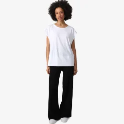 Blusas E Casacos | Algodão Pima>Basico.com Blusa Algodão Pima Ampla Feminina | Life Collection - Branco