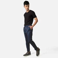 Algodão Egípcio | Calças E Bermudas>Basico.com Calça Algodão Egípcio | Everyday Collection - Azul Marinho