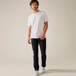 Jeans>Basico.com Calça Clássica Jeans Masculina - Índigo Escuro