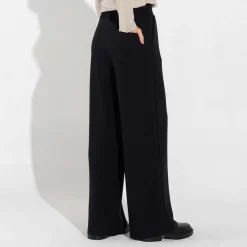 Calças | Calças>Basico.com Calça Dense Viscose Feminina - Preto
