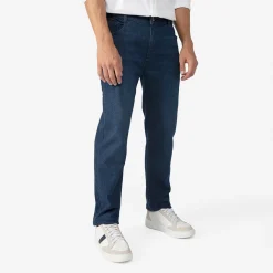Jeans | Calças E Bermudas>Basico.com Calça Jeans Slim Masculina - Azul Jeans Médio