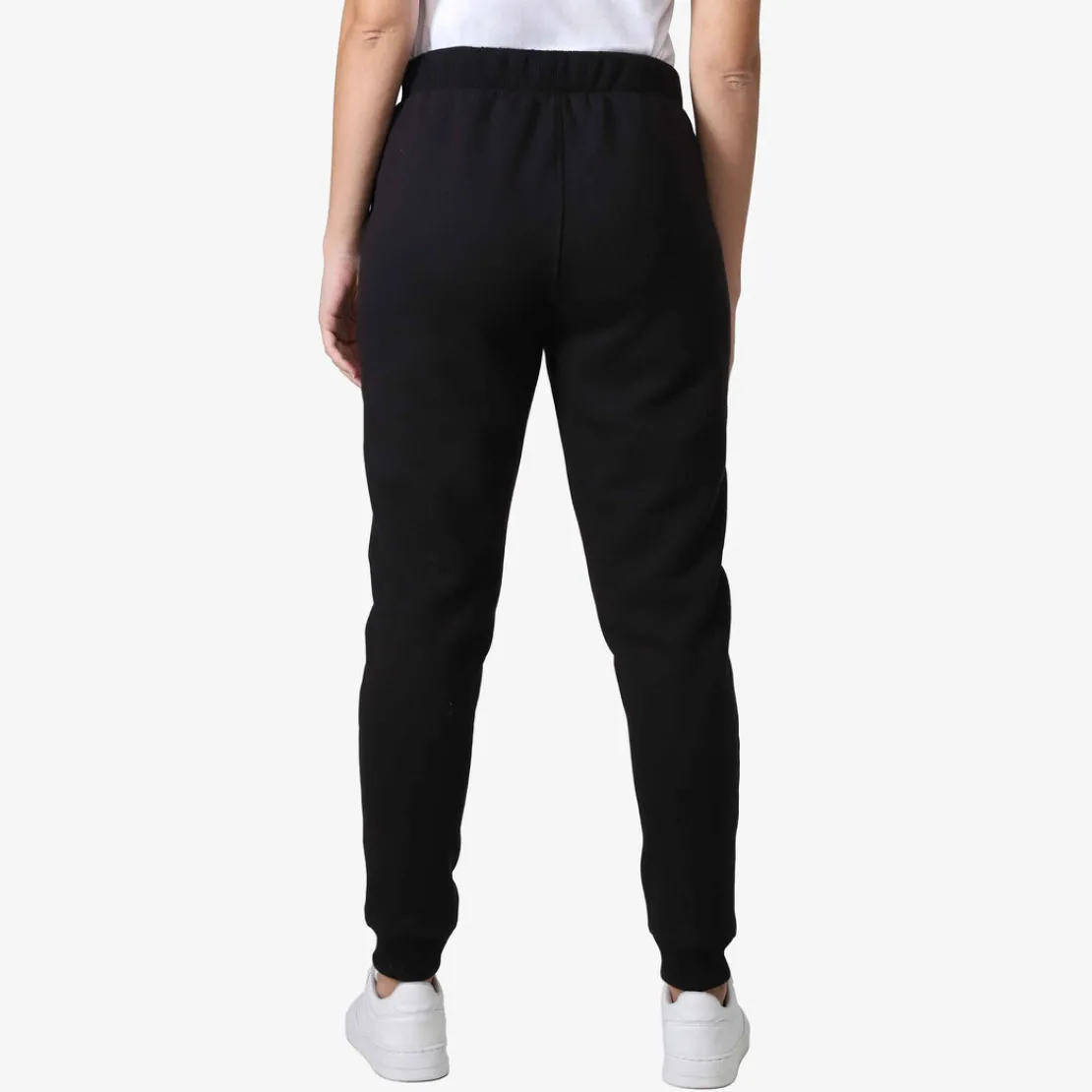 Moletons | Moletons>Basico.com Calça Jogger Moletom Flanelado - Preto