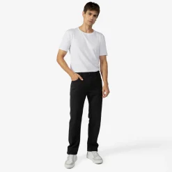 Moletons | Moletons>Basico.com Calça Sarja Moletom Masculina | Travel Collection - Preto