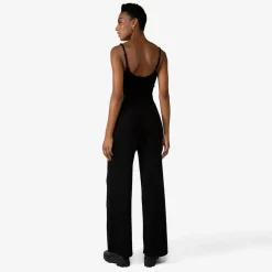 Calças | Tricot>Basico.com Calça Tricot Canelado Feminina - Preto