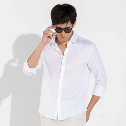 Camisas | Algodão Egípcio>Basico.com Camisa Algodão Egípcio | Life Collection - Branco