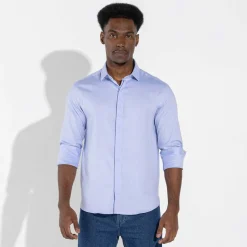 Camisas | Algodão Egípcio>Basico.com Camisa Algodão Egípcio | Life Collection - Azul Claro