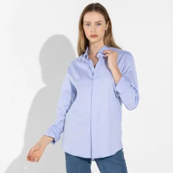 Camisas | Algodão Egípcio>Basico.com Camisa Algodão Egípcio | Life Collection - Azul Claro