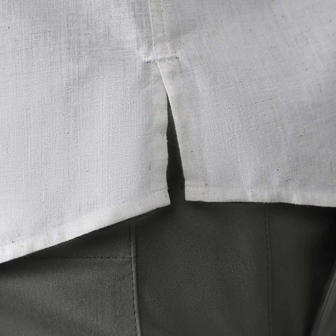 Camisas>Basico.com Camisa Manga Curta Masculina - Bege Natural