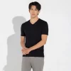Camisetas>Basico.com Camiseta Algodão Premium Gola V Masculina | Everyday Collection - Pret