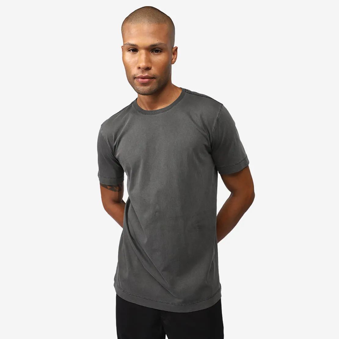 Camisetas>Basico.com Camiseta Estonada Masculina - Preto