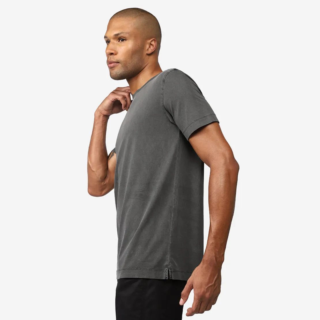Camisetas>Basico.com Camiseta Estonada Masculina - Preto