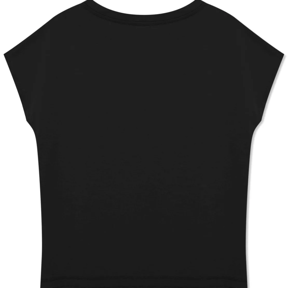 Algodão Pima | Camisetas>Basico.com Camiseta Pima Ampla Feminina - Preto