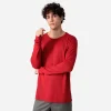 Algodão Pima | Camisetas>Basico.com Camiseta Pima Manga Longa Masculina | Life Collection - Marsala