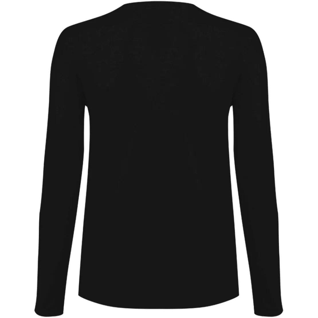 Algodão Pima | Camisetas>Basico.com Camiseta Pima Manga Longa Feminina | Life Collection - Preto