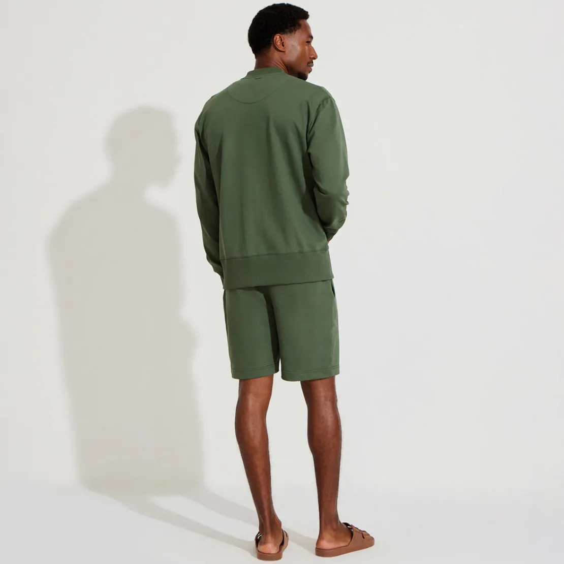 Jaquetas E Casacos | Masculino>Basico.com Jaqueta Bomber Bolsos Masculino - Verde Pinheiro