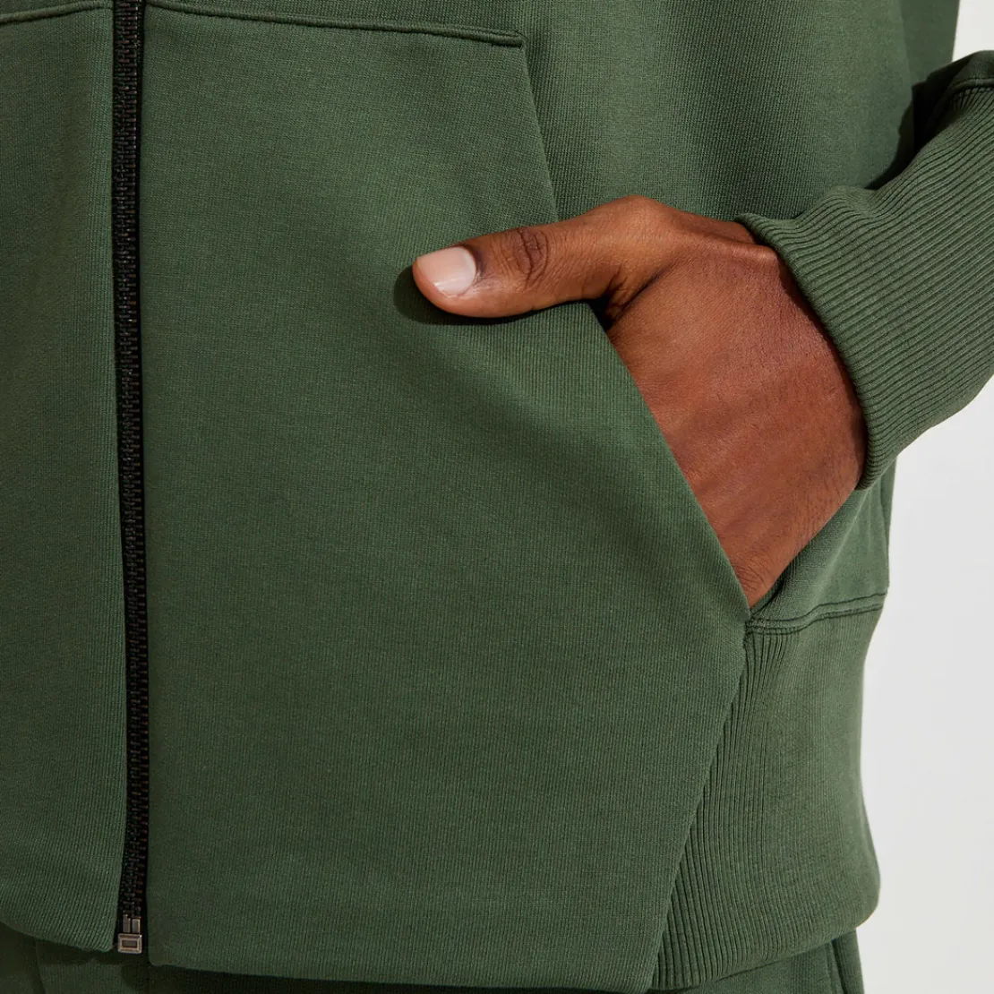 Jaquetas E Casacos | Masculino>Basico.com Jaqueta Bomber Bolsos Masculino - Verde Pinheiro
