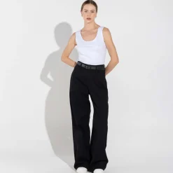 Regatas | Algodão Pima>Basico.com Regata Cotton Pima Feminina | Life Collection - Branco