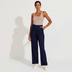 Regatas | Regatas>Basico.com Regata Undershirt Micromodal Feminina - Bege Camel