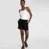 Algodão Pima>Basico.com Shorts Pima Comfort Feminino - Preto