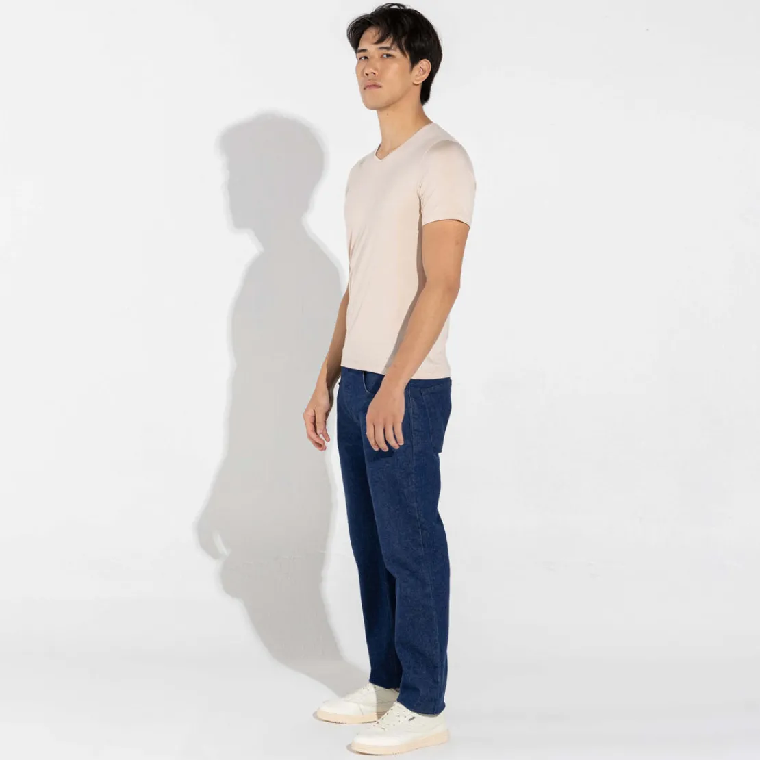 Camisetas | Camisetas>Basico.com Undershirt Micromodal Masculina - Bege Camel